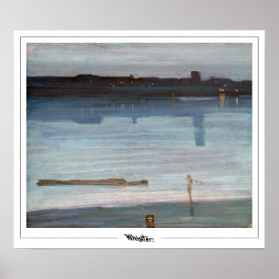 Póster James McNeill Whistler Zedign Art Poster #2