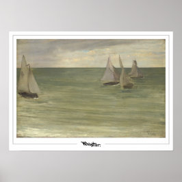 Póster James McNeill Whistler Zedign Art Poster #221-2