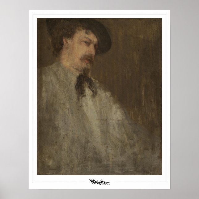 Póster James McNeill Whistler Zedign Art Poster #244-2 (Frente)