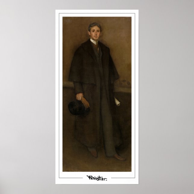 Póster James McNeill Whistler Zedign Art Poster #311-2 (Frente)