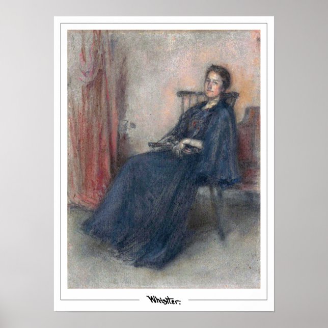 Póster James McNeill Whistler Zedign Art Poster #327-2 (Frente)