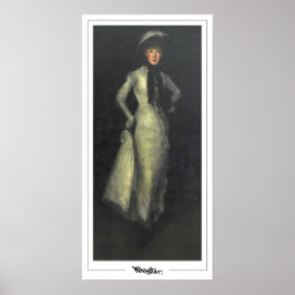 Póster James McNeill Whistler Zedign Art Poster #330-2