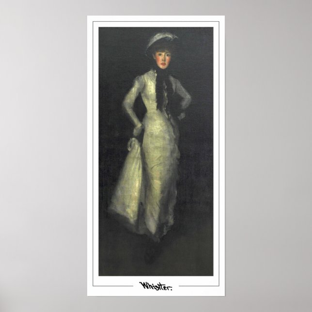 Póster James McNeill Whistler Zedign Art Poster #330-2 (Frente)