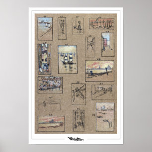 Póster James McNeill Whistler Zedign Art Poster #339-2