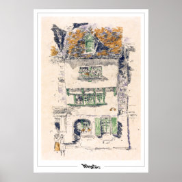 Póster James McNeill Whistler Zedign Art Poster #438-2