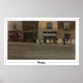 Póster James McNeill Whistler Zedign Art Poster #440-2