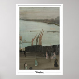 Póster James McNeill Whistler Zedign Art Poster #441-2