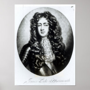 Póster James Scott, duque de Monmouth y de Buccleuch