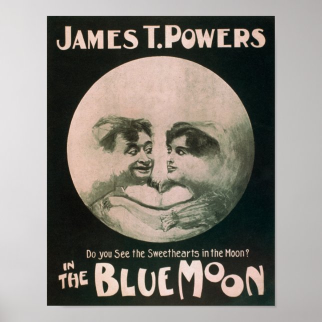 Póster James T. Powers in the Blue Moon Theater (Frente)