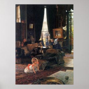 Póster James Tissot - Escóndete
