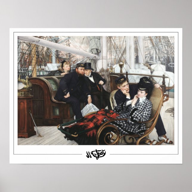 Póster James Tissot Fine Art #445 (Frente)