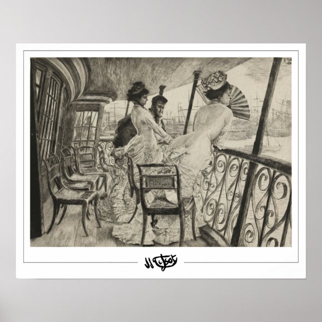 Póster James Tissot Fine Art #89 (Frente)