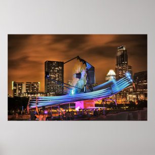 Póster James Webb Space Telescope Lifesize Mockup