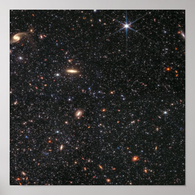 Póster James Webb Telescope Dwarf Galaxy (Frente)