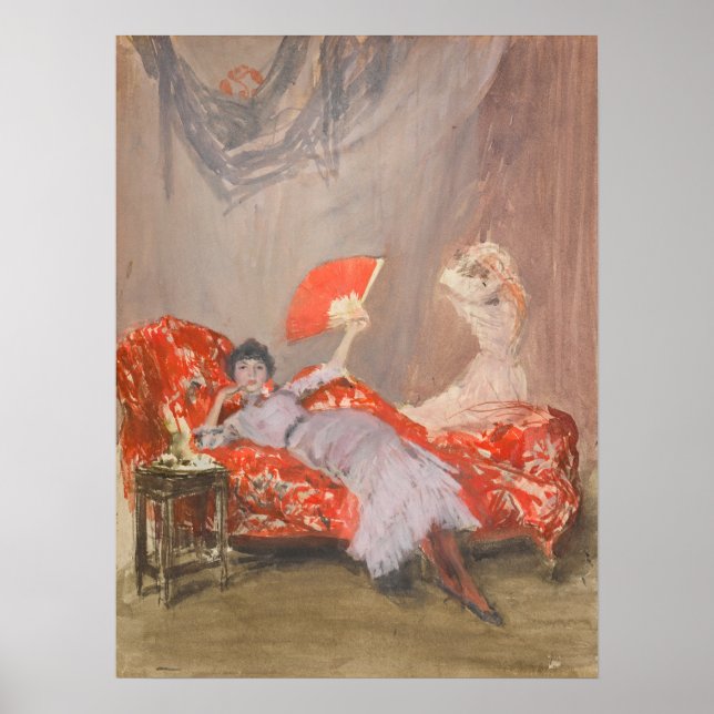 Póster James Whistler - Milly Finch (Frente)