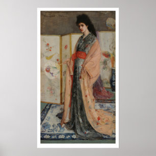 Póster James Whistler-Princess desde la tierra de la porc