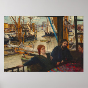 Póster James Whistler - Wapping