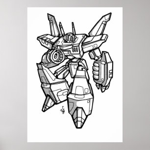 Póster Jamezon mech