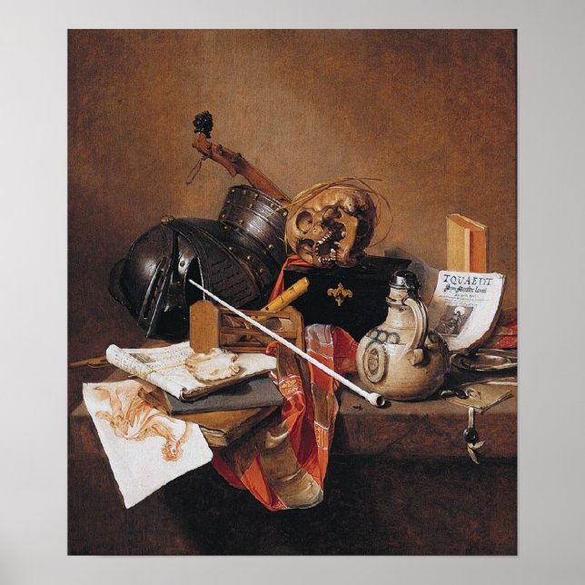 Póster Jan Jansz-Vanitas Life-PRINT (Frente)