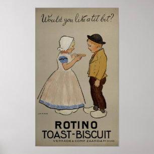 Póster Jan Rinke - Poster de bizcocho tostado de Rotino