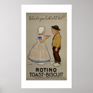 Póster Jan Rinke ~ Rotino toast-bizcocho