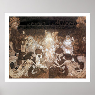 Póster Jan Toorop El Poster Art Nouveau De Las Tres Novia