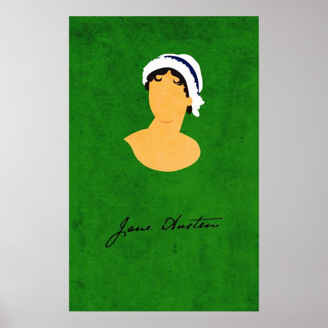 Póster Jane Austen (Frente)