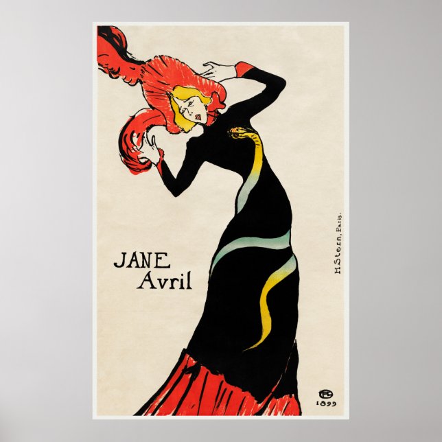 Póster Jane Avril (Frente)