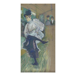 Póster Jane Avril Dancing de Henri de Toulouse-Lautrec