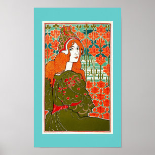 Póster Jane de Louis John Rhead Poster