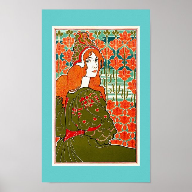 Póster Jane de Louis John Rhead Poster (Frente)