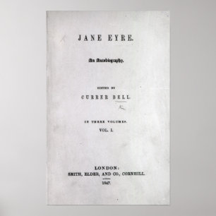 Póster Jane Eyre'