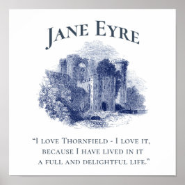 Póster Jane Eyre - Amo Thornfield - Plaza del Castillo