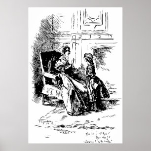 Póster Jane Eyre Illustration
