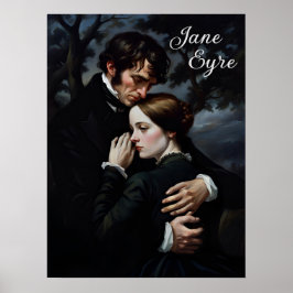 Póster Jane Eyre y Edward Rochester