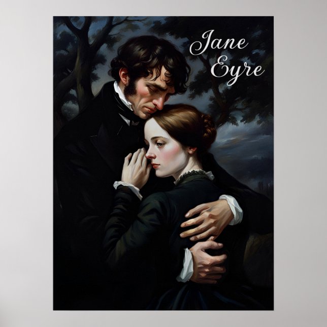 Póster Jane Eyre y Edward Rochester (Frente)