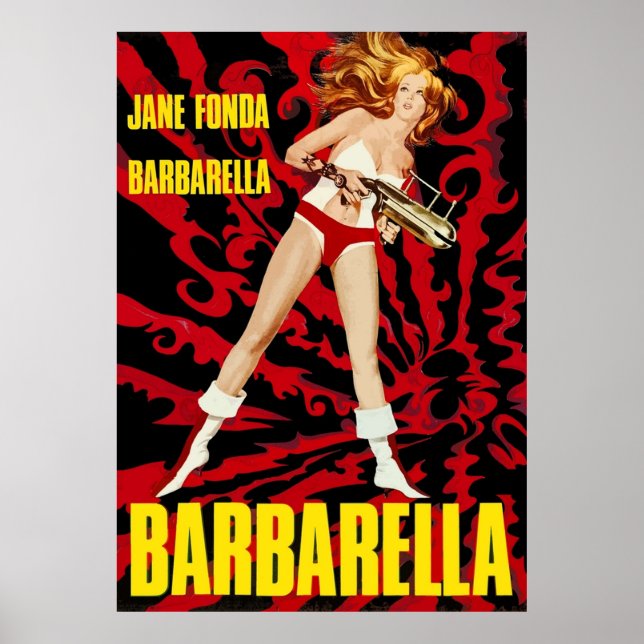 Póster Jane Fonda Barbarella (Frente)