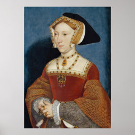 Póster Jane Seymour - Hans Holbien the Younger - 1536