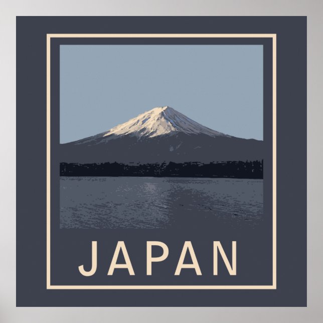 Póster Japan Mount Fuji (Frente)
