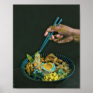 Póster Japanese Food Lovers
