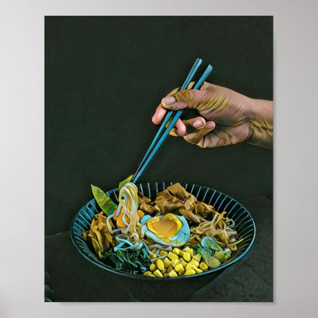 Póster Japanese Food Lovers (Frente)