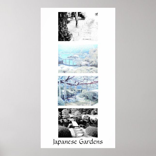Póster Japanese Gardens (Frente)