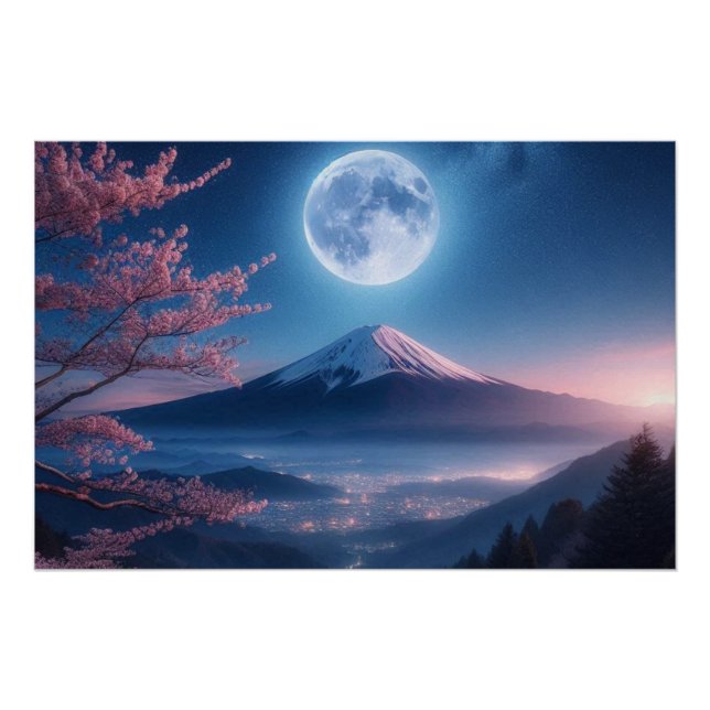 Póster Japanese Traditional Beautiful (Anverso)