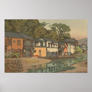 Póster Japanese Ukiyoe Art (Hiroshi Yoshida)
