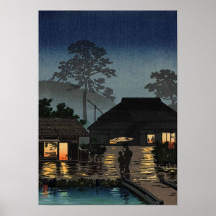 Póster Japanese Ukiyoe Art(Kouitsu Tsuchiya)