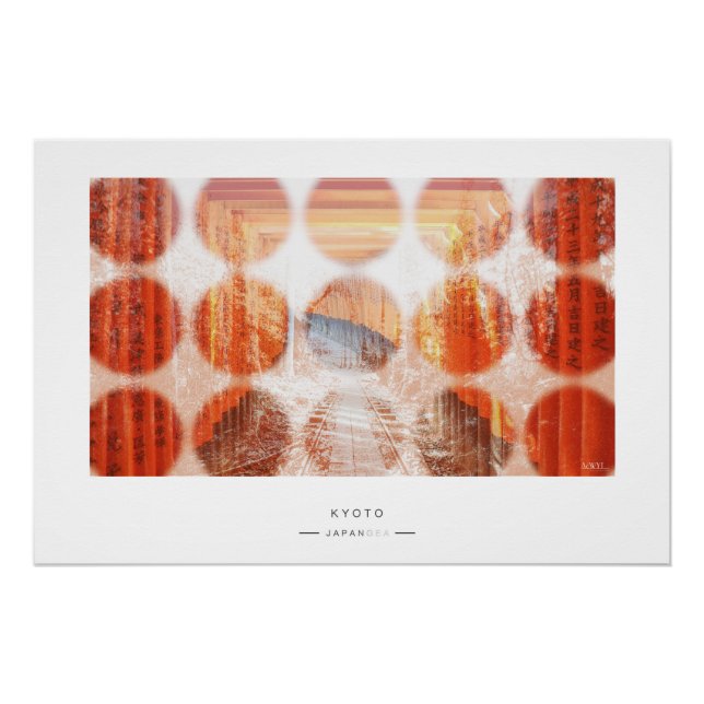 PÓSTER JAPANGEA -KYOTO- (Anverso)