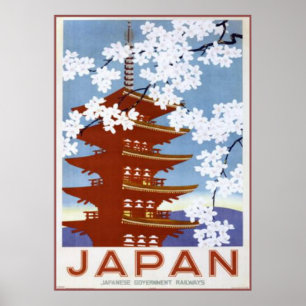 Póster Japón