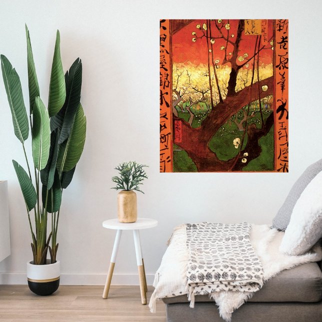 Póster Japón: Árbol de ciruelas floridas por Vincent van  (Subido por el creador)