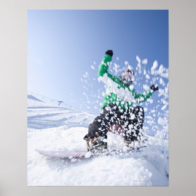 Póster Japón, Hokkaido, Niseko (Frente)