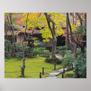 Póster Japón, Kyoto, Arashiyama, Okochi Sanso